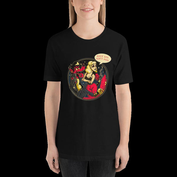Buzz Off Dirty Dog - Short-Sleeve Unisex T-Shirt