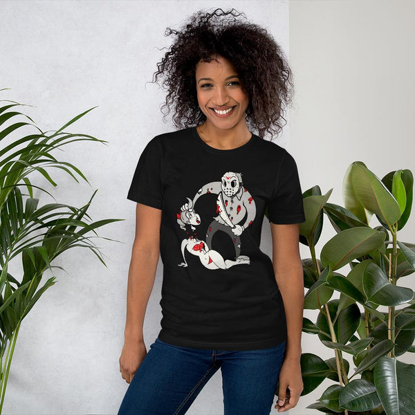Jason In Toon Town - Short-Sleeve Unisex T-Shirt