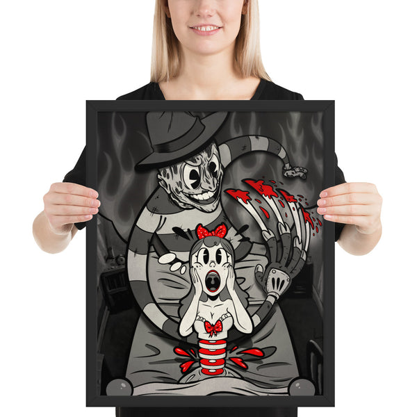 Freddy in Dreamland - Framed poster