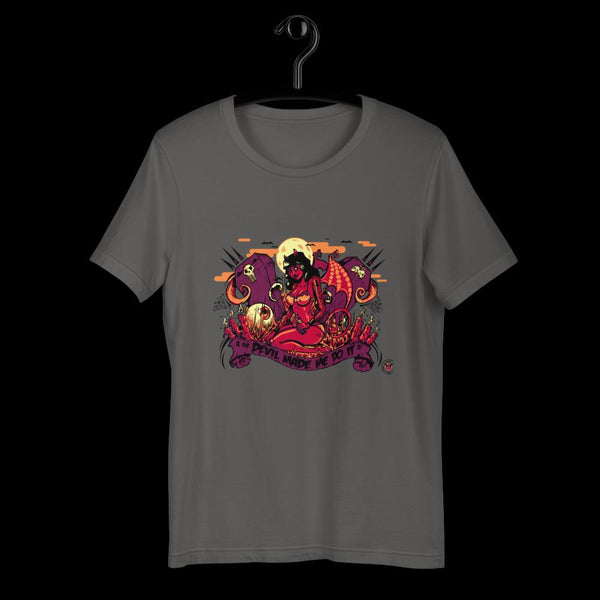 The Devil Made Me Do It - Short-Sleeve Unisex T-Shirt
