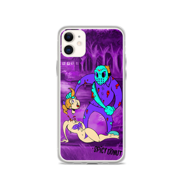 NES Jason In Toon Town - iPhone Case