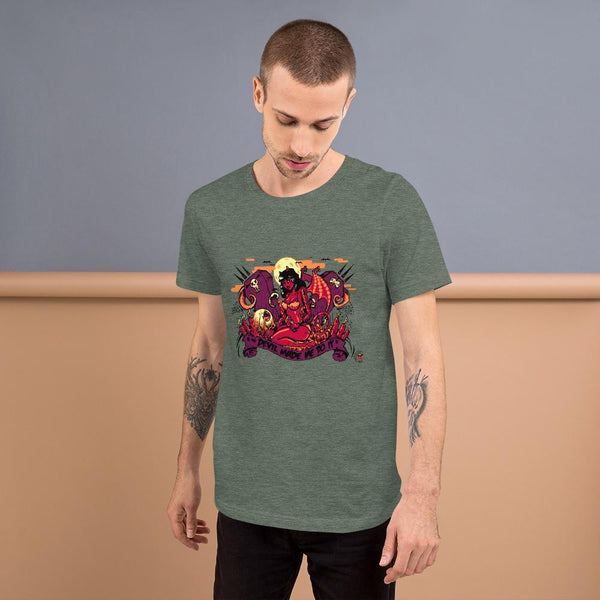 The Devil Made Me Do It - Short-Sleeve Unisex T-Shirt