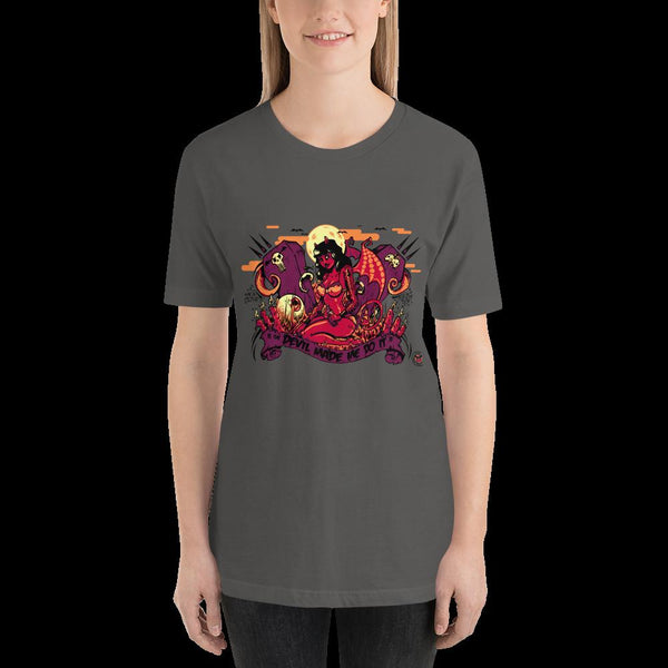 The Devil Made Me Do It - Short-Sleeve Unisex T-Shirt