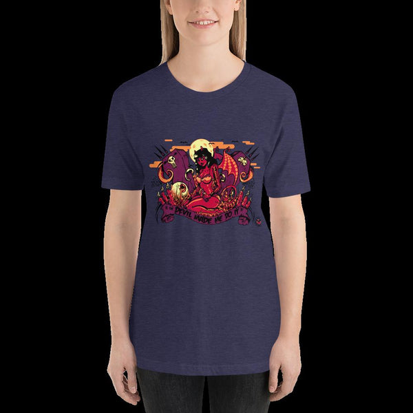 The Devil Made Me Do It - Short-Sleeve Unisex T-Shirt