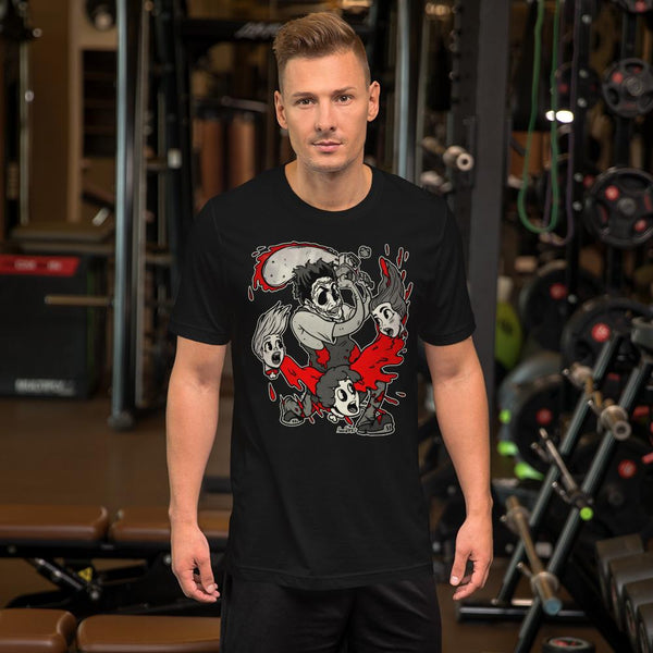 Leather Face in La La Land -Short-Sleeve Unisex T-Shirt