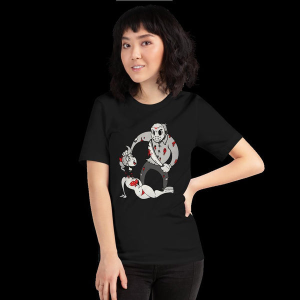 Jason In Toon Town - Short-Sleeve Unisex T-Shirt