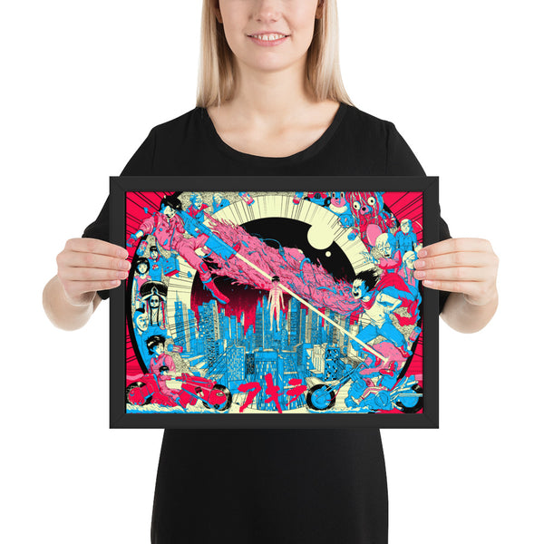 Neo Tokyo - Framed poster
