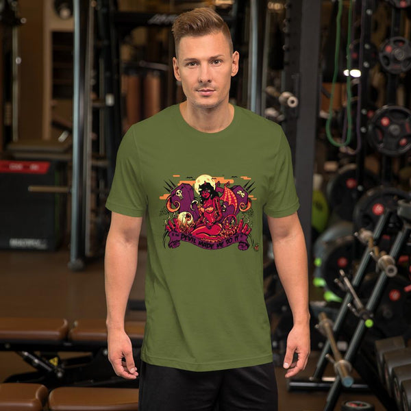 The Devil Made Me Do It - Short-Sleeve Unisex T-Shirt
