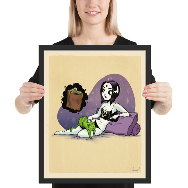 Raven - Framed poster