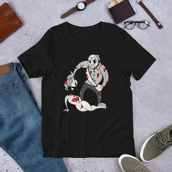 Jason In Toon Town - Short-Sleeve Unisex T-Shirt