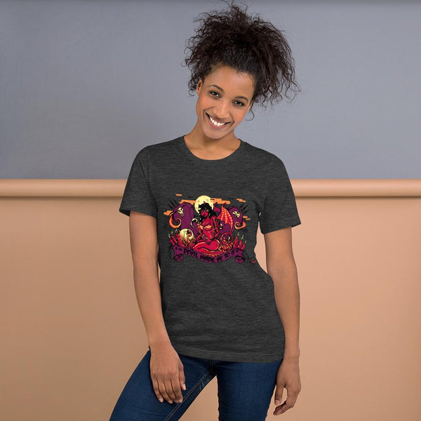 The Devil Made Me Do It - Short-Sleeve Unisex T-Shirt