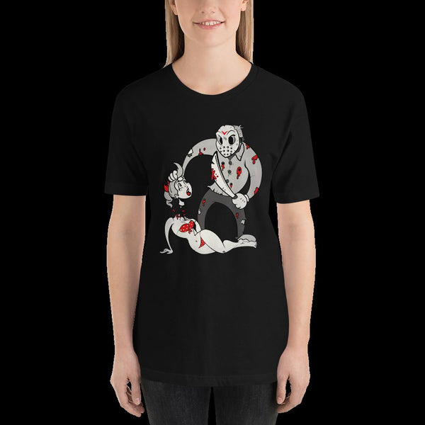 Jason In Toon Town - Short-Sleeve Unisex T-Shirt