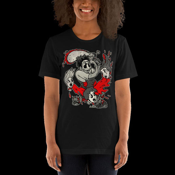 Leather Face in La La Land -Short-Sleeve Unisex T-Shirt