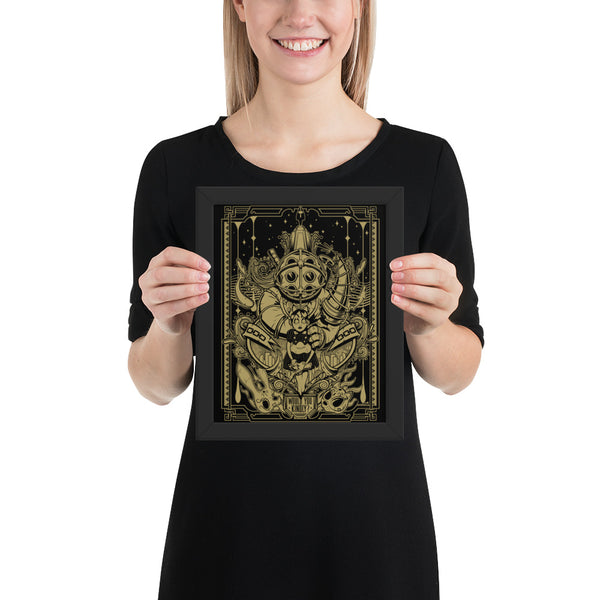 Would you kindly - Framed poster