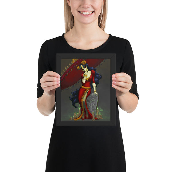 La Muerte - Framed poster