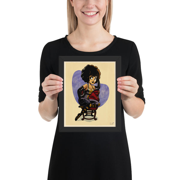 Domino - Framed poster