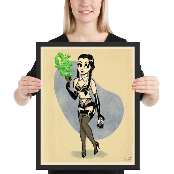Wednesday - Framed poster