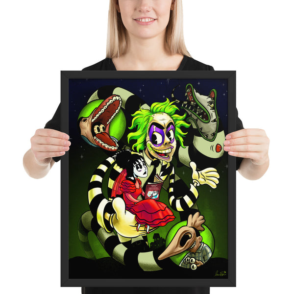 Beetlejuice - Framed poster