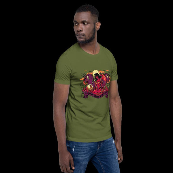 The Devil Made Me Do It - Short-Sleeve Unisex T-Shirt