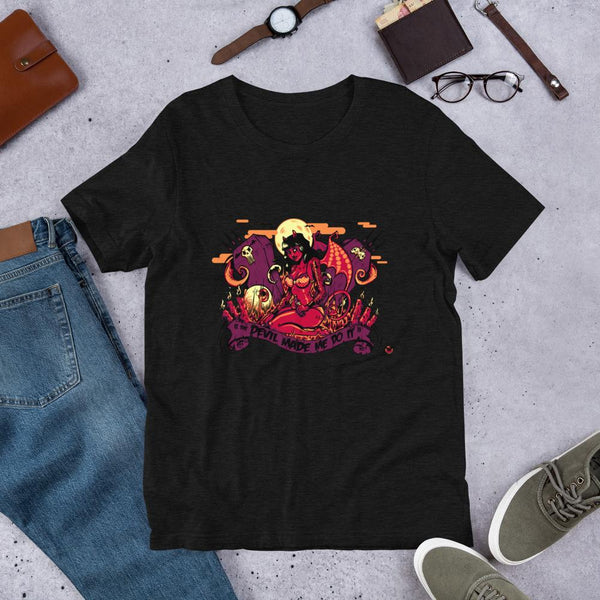 The Devil Made Me Do It - Short-Sleeve Unisex T-Shirt