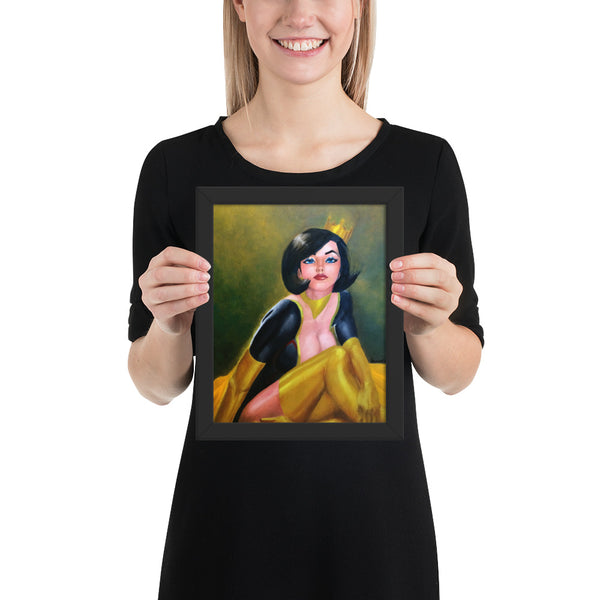 Dr. Mrs. The Monarch - Framed poster