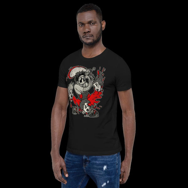 Leather Face in La La Land -Short-Sleeve Unisex T-Shirt