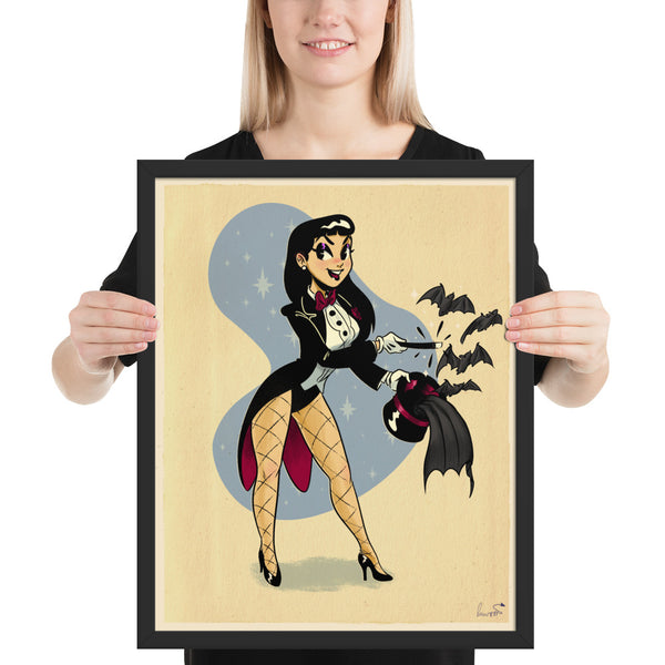 Zatanna - Framed poster