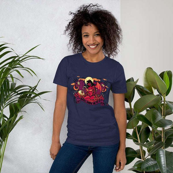 The Devil Made Me Do It - Short-Sleeve Unisex T-Shirt