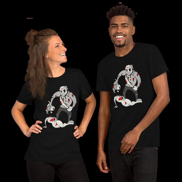 Jason In Toon Town - Short-Sleeve Unisex T-Shirt
