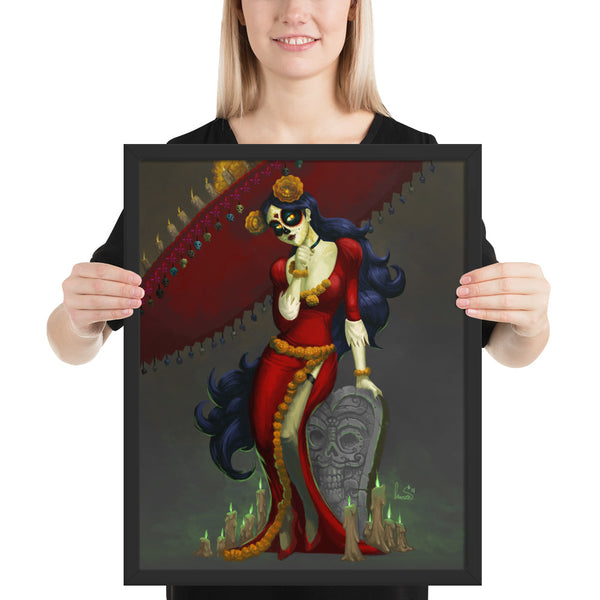 La Muerte - Framed poster