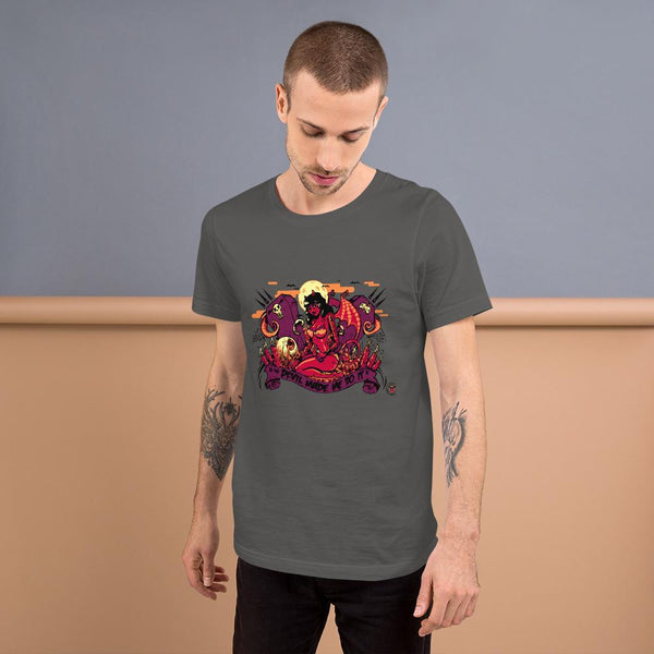 The Devil Made Me Do It - Short-Sleeve Unisex T-Shirt