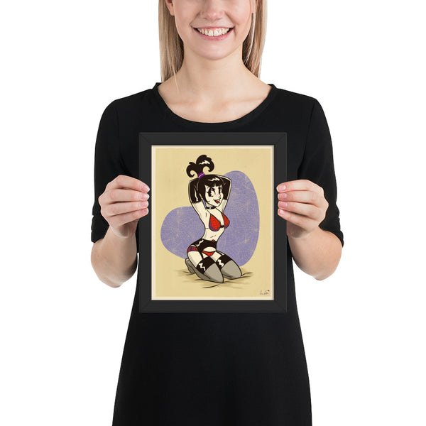 Lydia - Framed poster