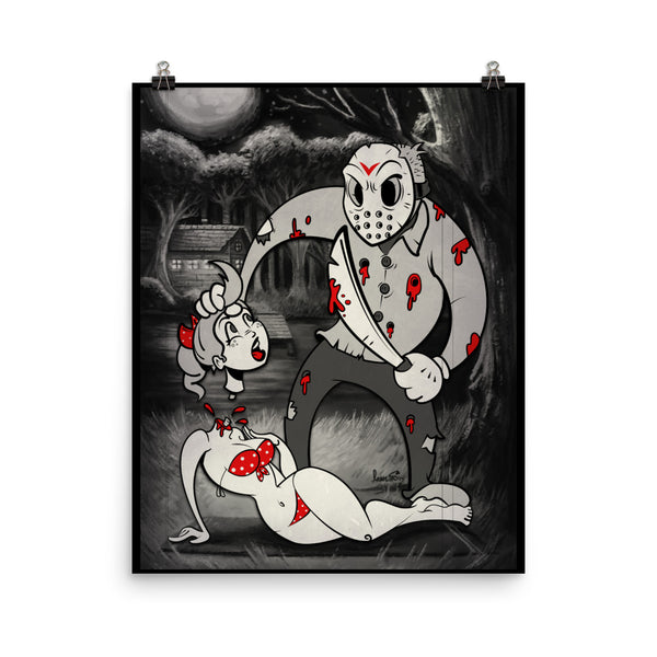 Jason In Toon Town - Poster