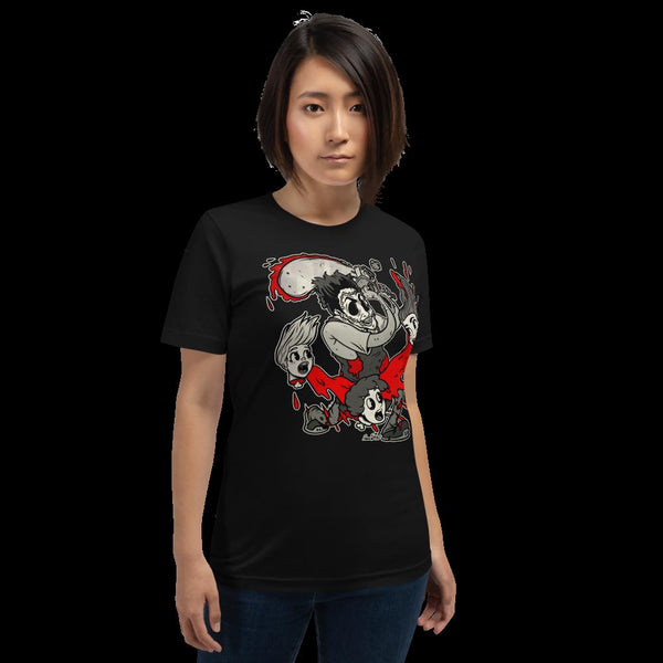 Leather Face in La La Land -Short-Sleeve Unisex T-Shirt
