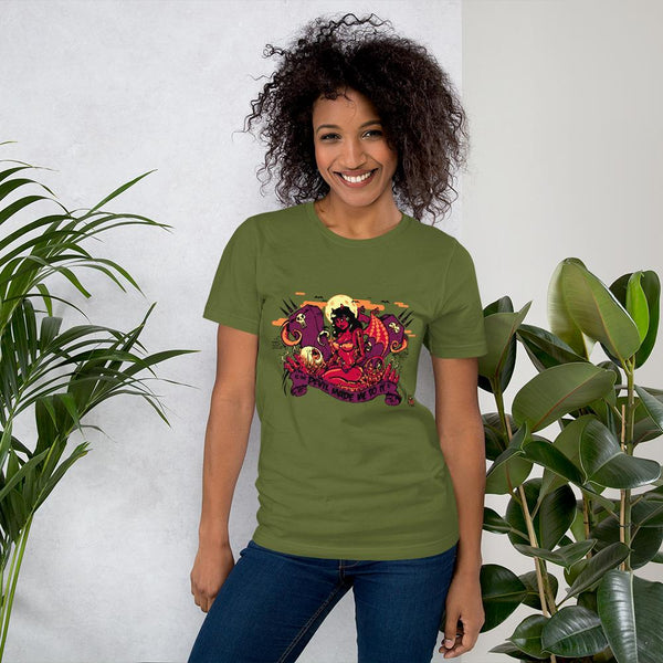 The Devil Made Me Do It - Short-Sleeve Unisex T-Shirt