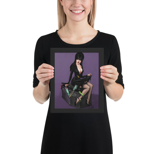 Mistress of the Dark - Framed poster