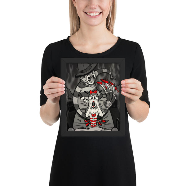 Freddy in Dreamland - Framed poster