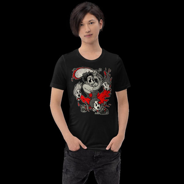 Leather Face in La La Land -Short-Sleeve Unisex T-Shirt