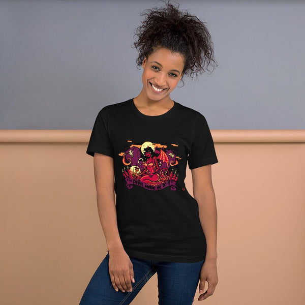 The Devil Made Me Do It - Short-Sleeve Unisex T-Shirt