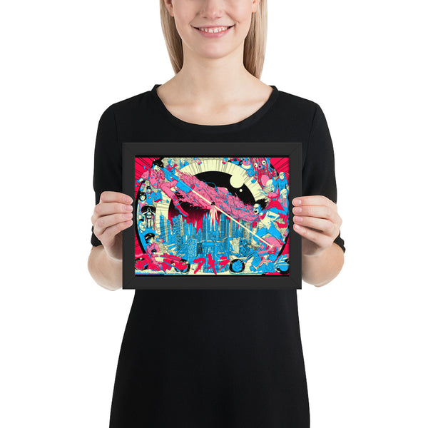 Neo Tokyo - Framed poster