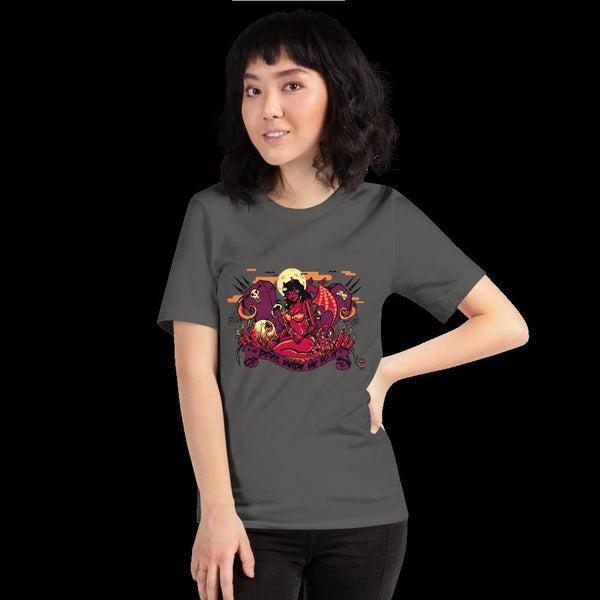 The Devil Made Me Do It - Short-Sleeve Unisex T-Shirt
