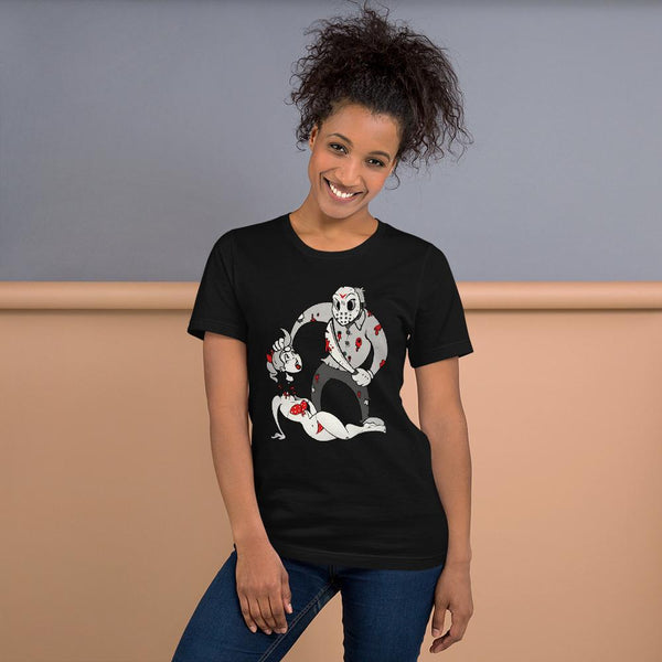 Jason In Toon Town - Short-Sleeve Unisex T-Shirt