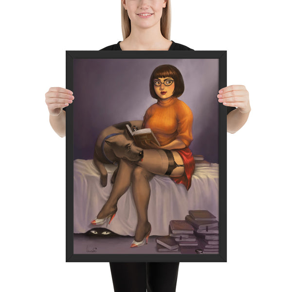 Jinkies - Framed poster