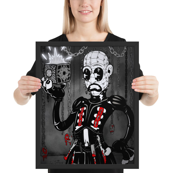 Pinhead in Pleasantville - Framed poster