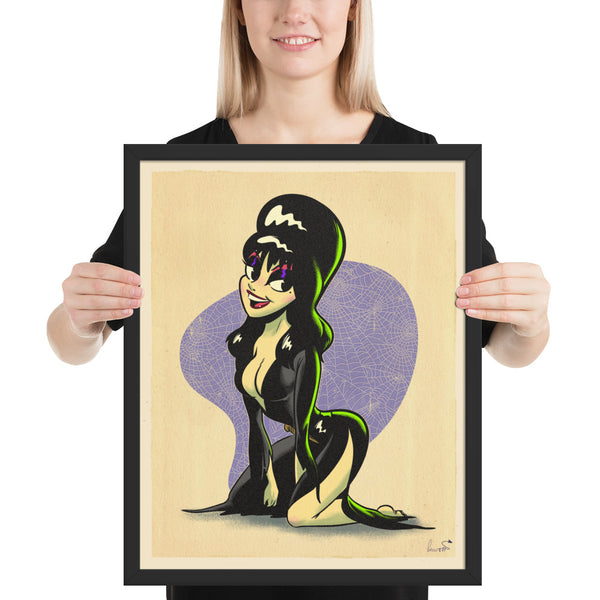 Toon Mistress - Framed poster