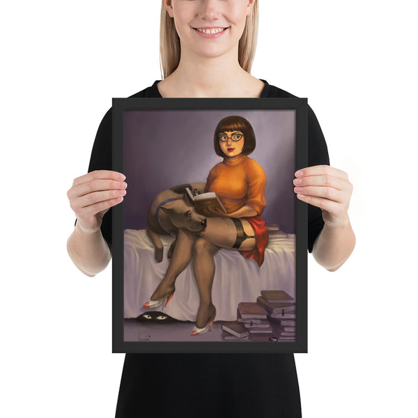 Jinkies - Framed poster
