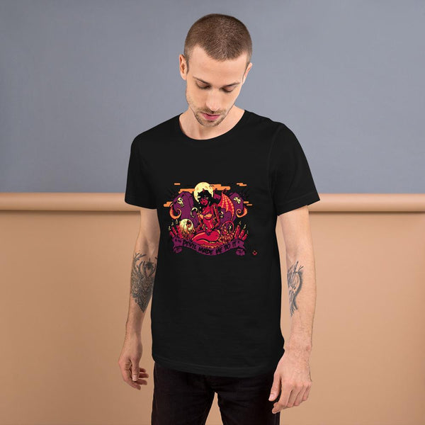 The Devil Made Me Do It - Short-Sleeve Unisex T-Shirt
