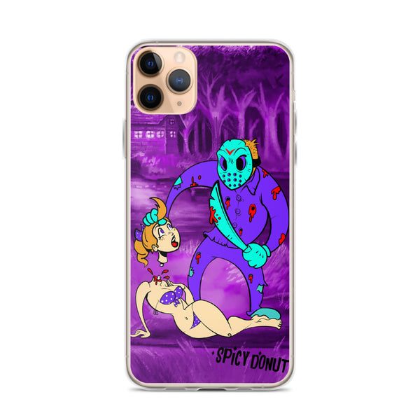 NES Jason In Toon Town - iPhone Case