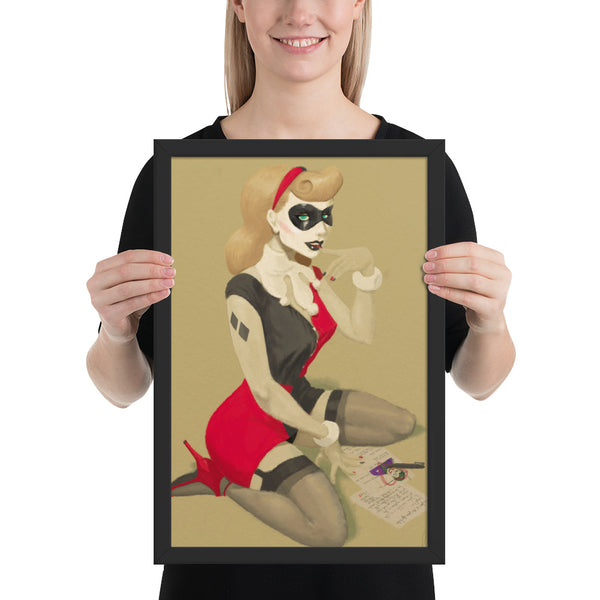 Dreaming of Mr.J - Framed poster