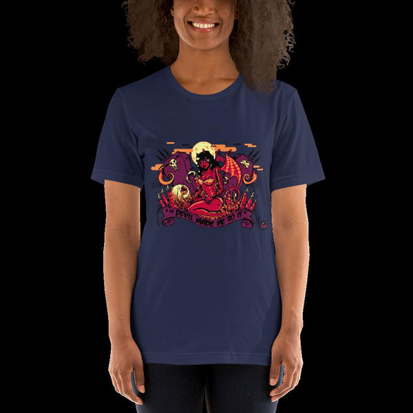 The Devil Made Me Do It - Short-Sleeve Unisex T-Shirt